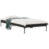 vidaXL Sengeramme svart 90x190 cm konstruert tre og metall