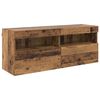 vidaXL TV Veggskap 100 x 30 x 40 cm Gamle tre Konstruert tre