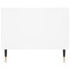 vidaXL Salongbord hvit 90x50x40 cm konstruert tre