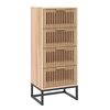 vidaXL Highboard 40x30x95 cm konstruert tre