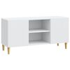 vidaXL TV-skap Hvit 102 x 34,5 x 50 cm Konstruert tre