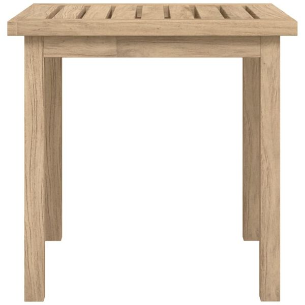 vidaXL Sidebord 45x45x45 cm heltre teak