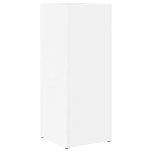 vidaXL Parasollstativ Hvit 25 x 24,5 x 64 cm Konstruert tre