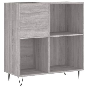 vidaXL Hifi-benk gr&aring; sonoma 84,5x38x89 cm konstruert tre