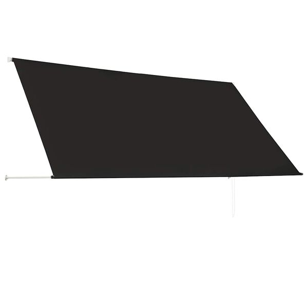 vidaXL Uttrekkbar markise 300x150 cm antrasitt