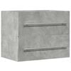 vidaXL Servantskap betonggr&aring; 60x38,5x48 cm sponplate