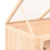 vidaXL Hamsterbur 104x52x54 cm heltre gran