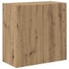 vidaXL TV Veggskap 59,5 x 31 x 60 cm Artisan Eik Konstruert tre