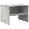 vidaXL Nattbord betonggr&aring; 40x30x30 cm konstruert tre