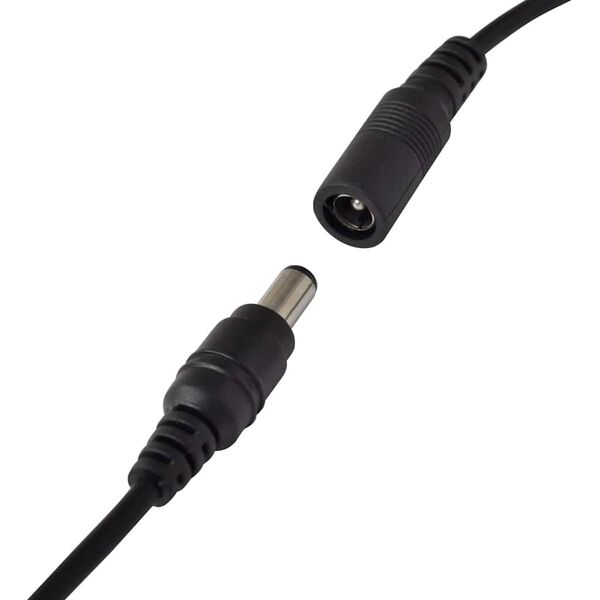 vidaXL LED-lampe for akvarium 28 cm hvit