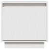 vidaXL Nattbord 40x30x40 heltre furu hvit