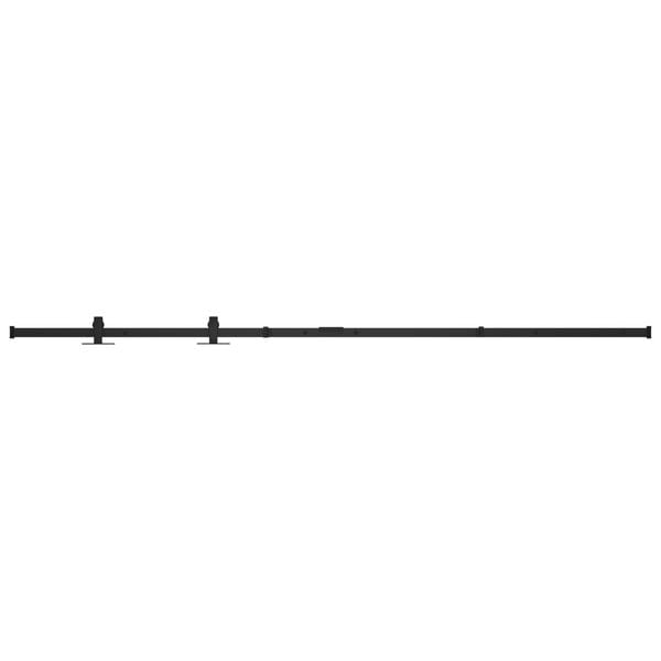 vidaXL Mini skyved&oslash;rsett karbonst&aring;l 183 cm