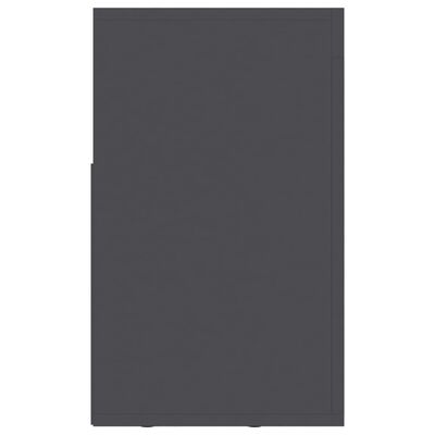 vidaXL TV-benk grå 120x30x50 cm sponplate