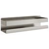 vidaXL Dusjhylle 23x6,5x6 cm b&oslash;rstet 304 rustfritt st&aring;l