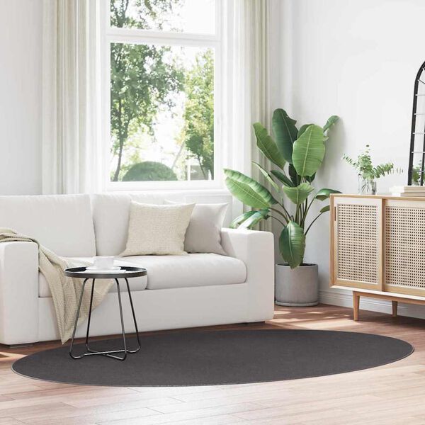 vidaXL Teppe HUARTE Antrasitt 230 x 160 cm 100% Polyester