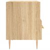 vidaXL Nattbord sonoma eik 40x35x47,5 cm konstruert tre