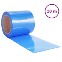 vidaXL Dørgardin blå 200 mm x 1,6 mm 10 m PVC