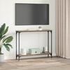 vidaXL Konsollbord Artisan Eik 100 x 22,5 x 75 cm Konstruert tre