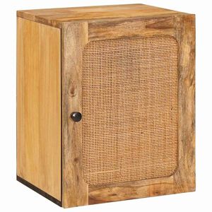 vidaXL Baderom Hengende Skap Brun 38 x 33 x 48 cm Massiv mango tre