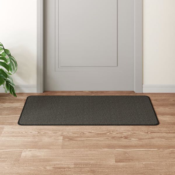 vidaXL Teppeløper sisal-utseende antrasitt 50x100 cm