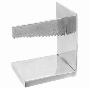 vidaXL Bokst&oslash;tter 2 stk. s&oslash;lv 11 x 14 x 17,5 cm Aluminium