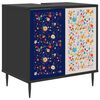 vidaXL Baderomsskap MAINZ Svart eik 60 x 40 x 61 cm Konstruert tre