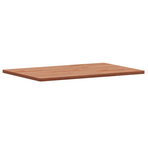 vidaXL Benkeplate til bad 60x40x1,5 cm heltre bøketre