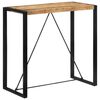 vidaXL Barbord 110x55x110 cm grovt heltre mangotre