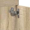 vidaXL Servantskap sonoma eik 41x38,5x46 cm konstruert tre
