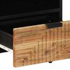 vidaXL Kaffebord med skuff Brun 80 x 54 x 40 cm Massivt akasietre