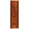 vidaXL L&oslash;perteppe FLORNES Vevd Oransje 67 cm x 150 cm PP 7 mm