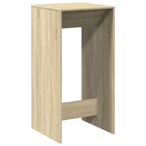 vidaXL Barbord sonoma eik 51x50x103,5 cm konstruert tre