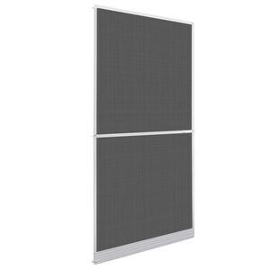 vidaXL Svingbar Insekt Skjerm Hvit og svart 100 x 215 cm