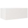 vidaXL Plantekasse hvit 110x60x46 cm heltre furu