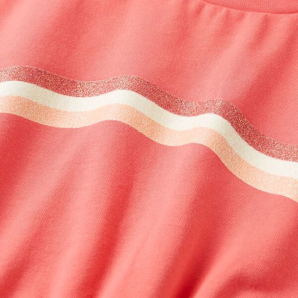 Barnekjole med snor korall 140