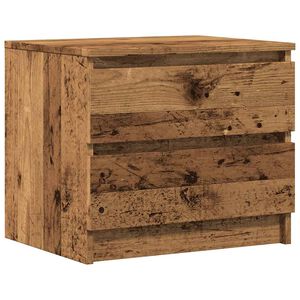 vidaXL Nattbord gammelt tre 50x40x43.5 cm konstruert tre
