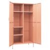 vidaXL Garderobe rosa 90x50x180 cm st&aring;l