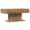 vidaXL Salongbord artisan eik 96x50x45 cm konstruert tre