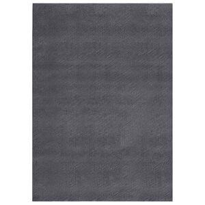 vidaXL Vaskbart teppe mykt kort lugg 160x230 cm sklisikkert antrasitt