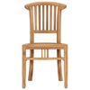 vidaXL Hagespisestue 7 deler heltre teak