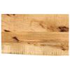 vidaXL Bordplate 60x40x3,8 cm naturlig kant grovt heltre mangotre