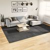 vidaXL Rug IZA kort luv skandinavisk utseende antrasitt 240x340 cm