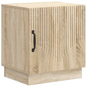 vidaXL Nattbord Sonoma eik 43 x 34,5 x 47 cm Konstruert tre