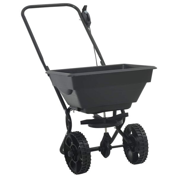 vidaXL Spreader Svart 82 x 46 x 75 cm PVC og st&aring;l