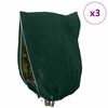 vidaXL Frostbeskyttelse Plantefleece Dekker 3 pcs gr&oslash;nn 3,5 x 2,5 m