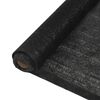 vidaXL Skjermnett HDPE 2x10 m svart