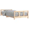 vidaXL Barnesengeramme 90x190 cm heltre furu