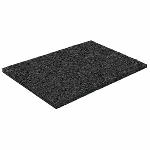 vidaXL Gummigranulat uteplasspad Svart 6 x 9 x 0,3 cm Gummi