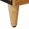 vidaXL Nattbordskap Naturlig 40 x 33 x 46 cm Massiv mango tre