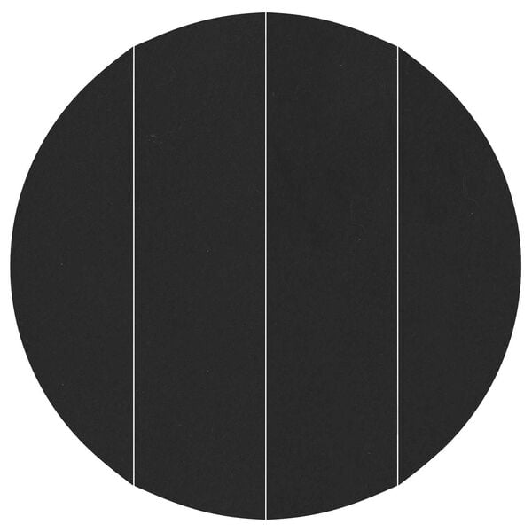 vidaXL Bunnark til basseng Svart &Oslash; 458 cm Uvevd Stoff